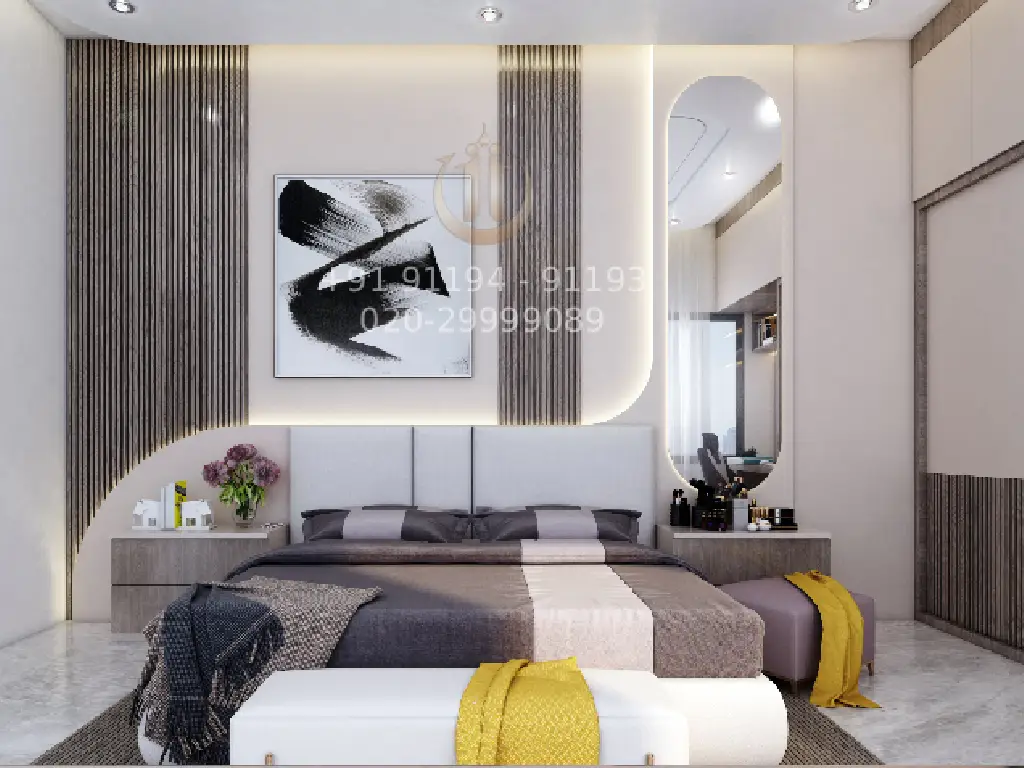 luxury home interior design in Pune with premium finishing